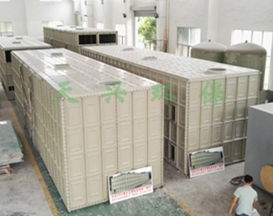 SMC FRP molding assembled biological deodorization system